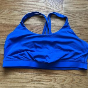 Lululemon Bright blue XXL sports bra.
